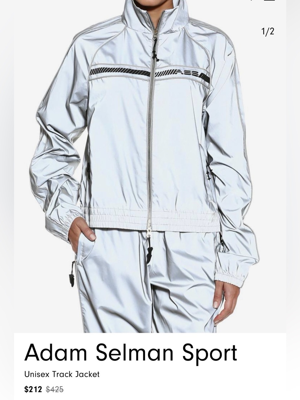 Adam Selman Sport Track Jacket
